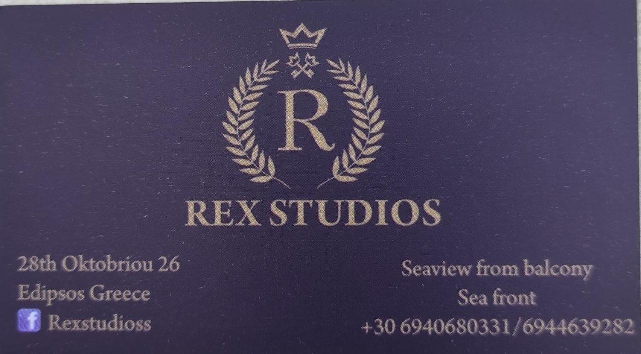 Rex Studios Loutra Edipsou (Evia) Exterior photo